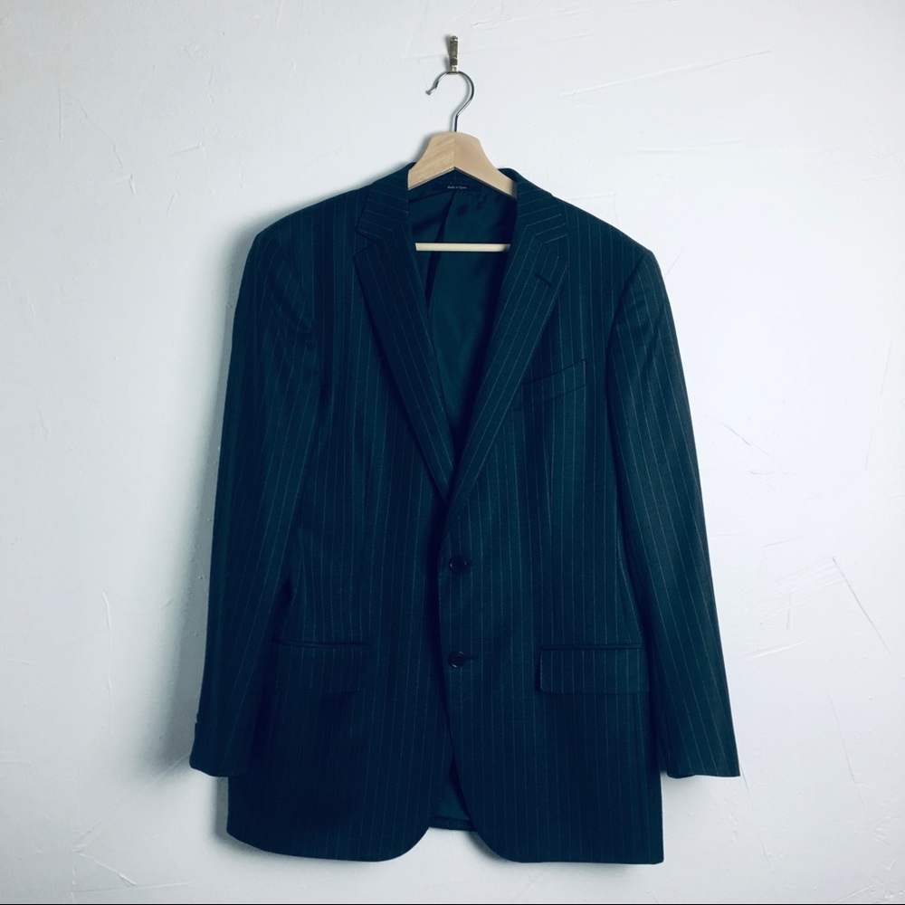 Ermenegildo Zegna All Season Gray Mens Blazer, 42 - Picture 2 of 8